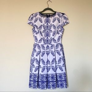 Blue/White porcelain Dress